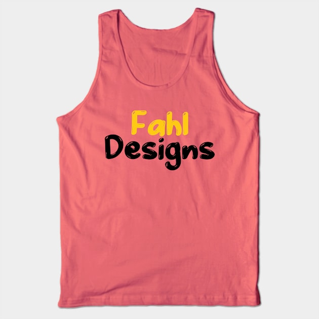 Cartoon Style Tank Top by FahlDesigns